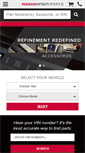 Mobile Screenshot of nissaninfinitiparts.com